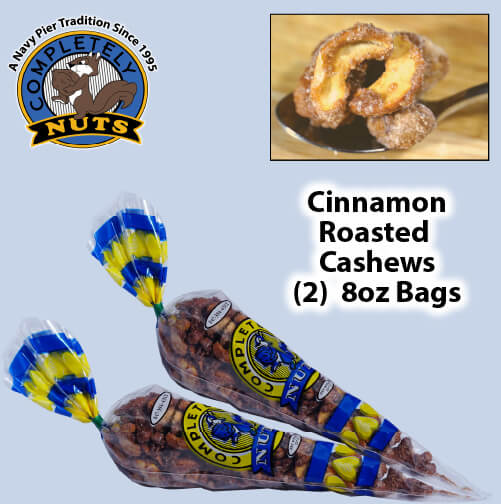 Cinnamon Roasted Peanuts, Pecans, Cashews & Almonds from Completely Nuts Inc