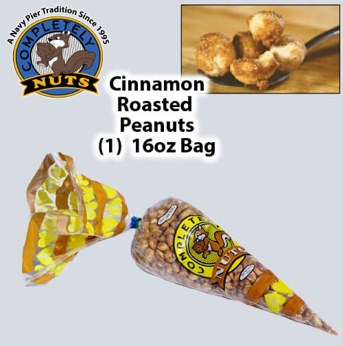 Cinnamon Roasted Peanuts, Pecans, Cashews & Almonds from Completely Nuts Inc