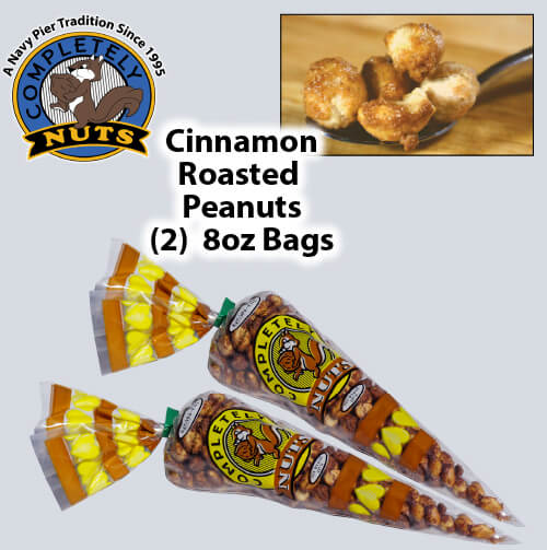 Cinnamon Roasted Peanuts, Pecans, Cashews & Almonds from Completely Nuts Inc