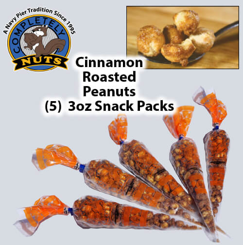 Cinnamon Roasted Peanuts, Pecans, Cashews & Almonds from Completely Nuts Inc
