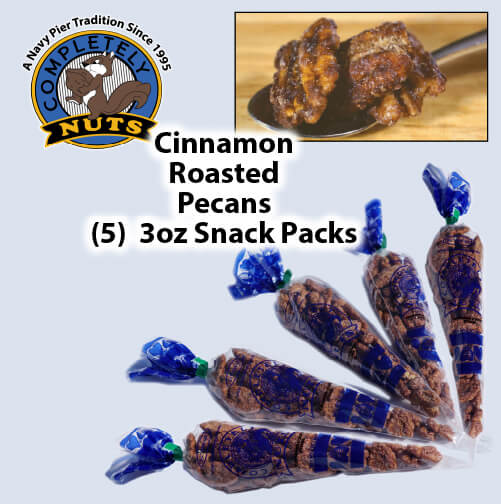 Cinnamon Roasted Peanuts, Pecans, Cashews & Almonds from Completely Nuts Inc